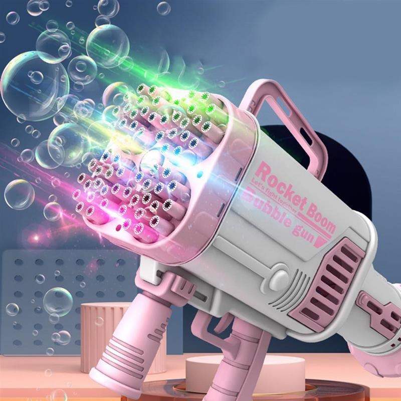 64-Holes Gatling Bubble Guns For Kids 64-Holes Gatling Bubble Guns For Kids